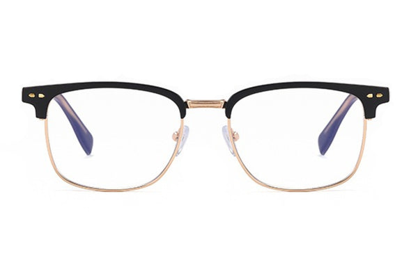Clubmaster Blue Light Browline Glasses - Main Image