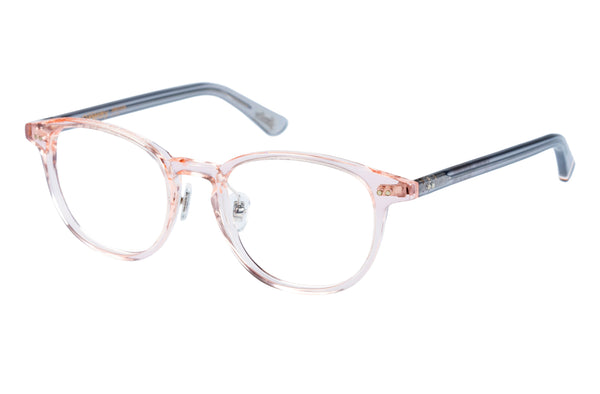 Rose gold hotsell clear glasses