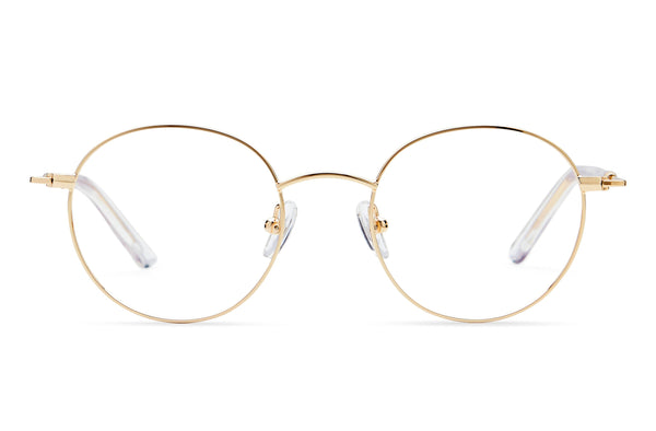 Round gold 2024 glasses prescription