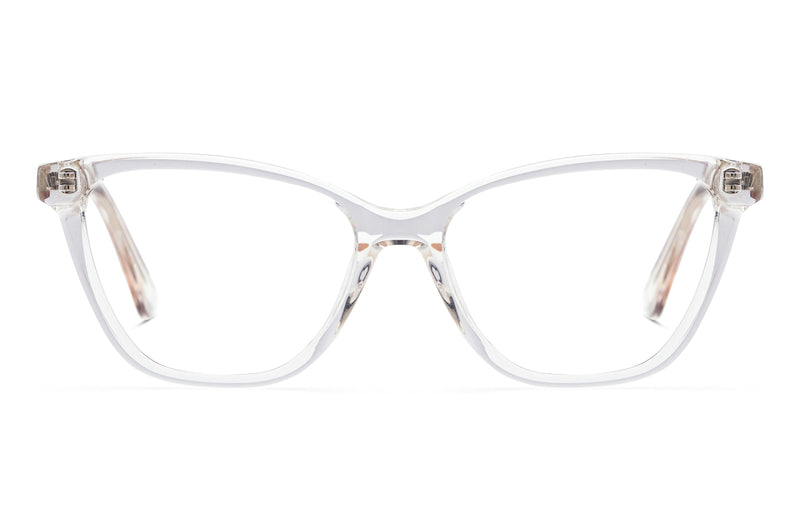 Roxy | Clear Cat Eye Glasses