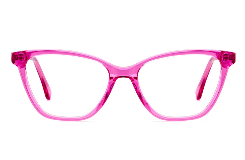 Roxy | Clear Cat Eye Glasses