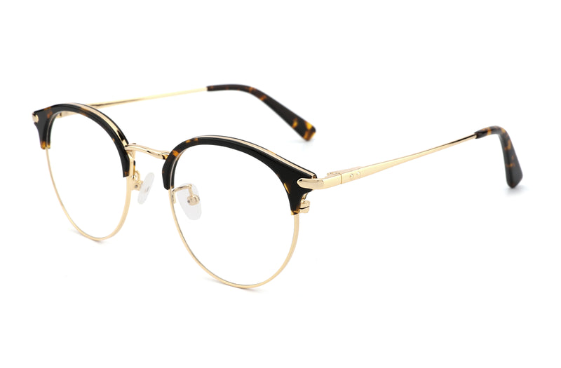 Amore | Round Browline Premium Glasses