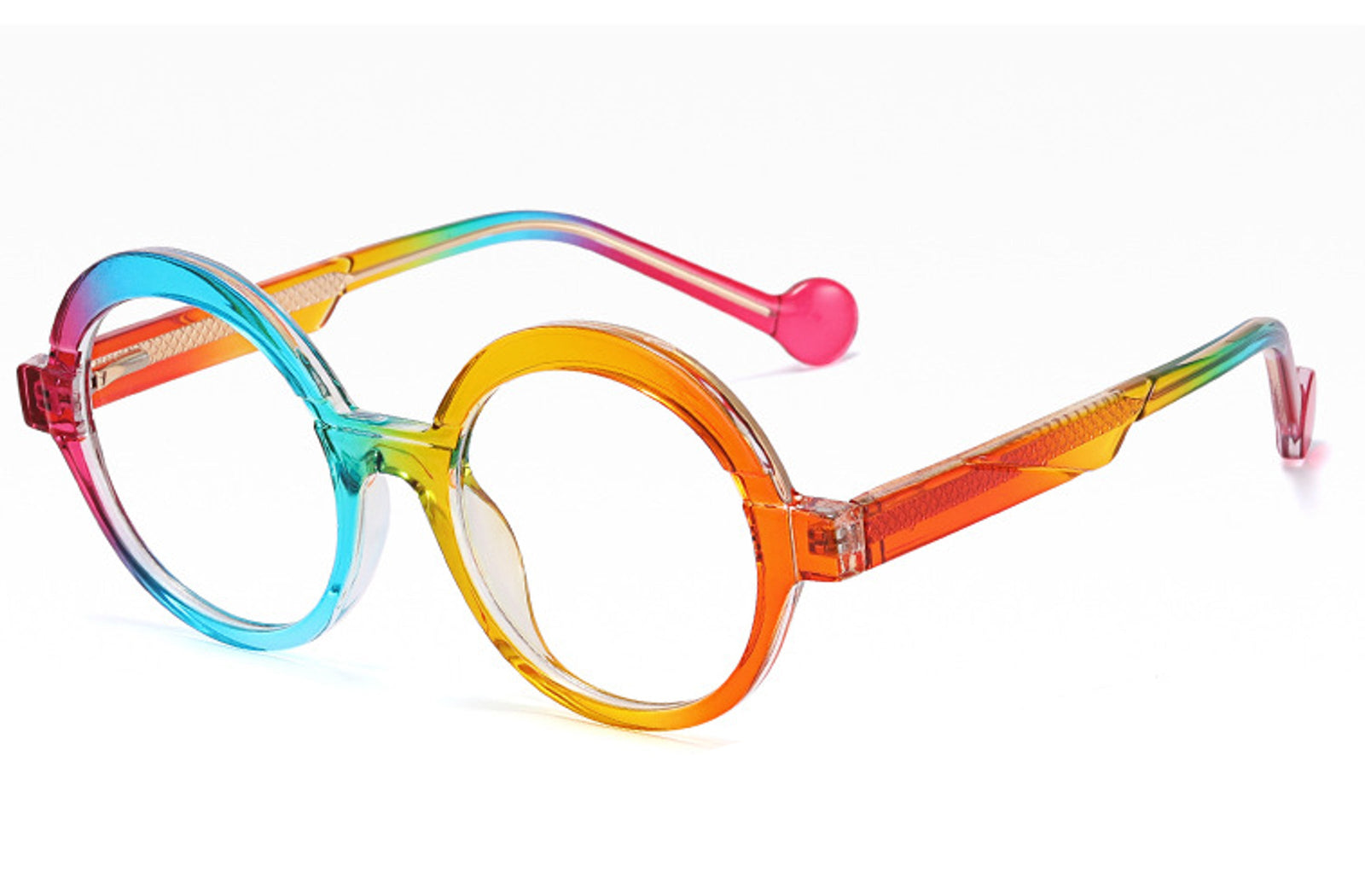 Arlo |Round Rainbow Glasses – Optical King