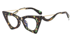 Beatrix | Cat Eye Glasses | Green