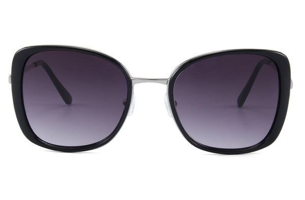 Beverley Sunglasses | Oversized Sunglasses Optical King | Black