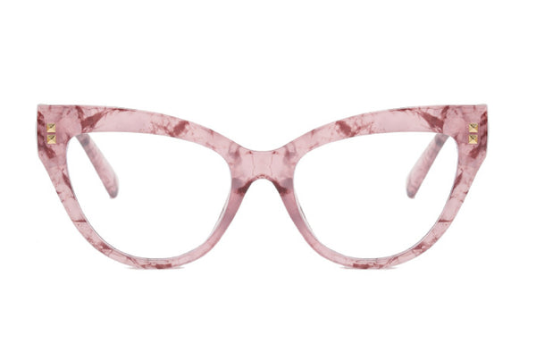 Carol | Cat Eye Glasses | Pink