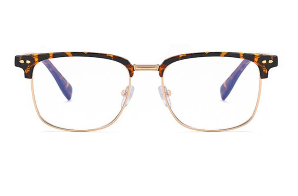 Clubmaster | Blue Light Browline Glasses