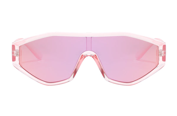 Cyberpunk Sunglasses | Sunglasses Optical King | Pink