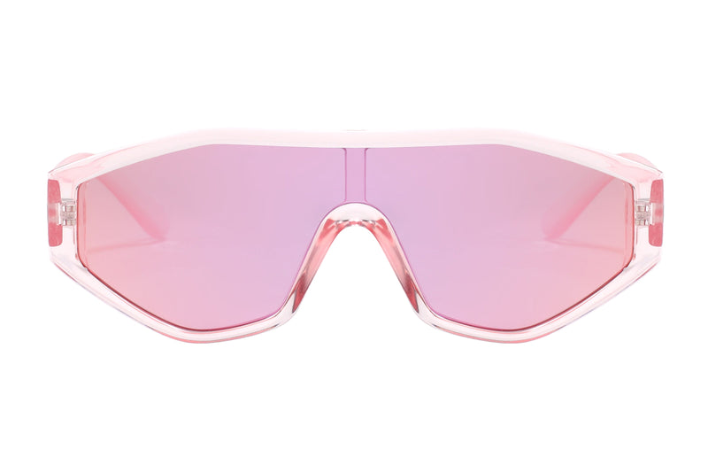 Cyberpunk Sunglasses | Sunglasses Optical King | Pink