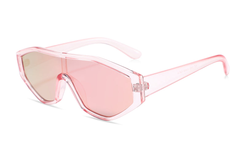 Cyberpunk Sunglasses | Sunglasses Optical King | Pink