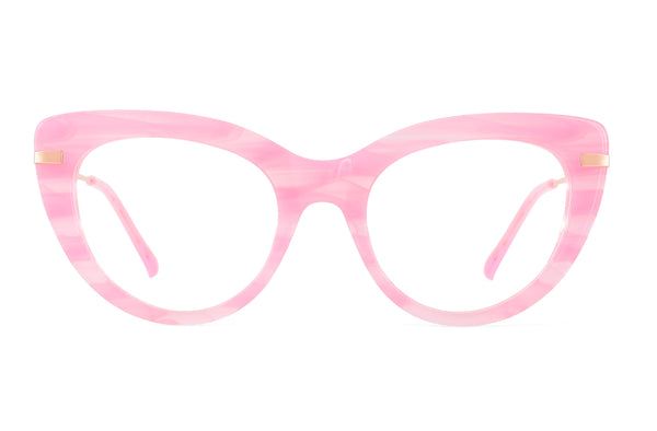 Elsa | Cat Eye Premium Glasses | Pink