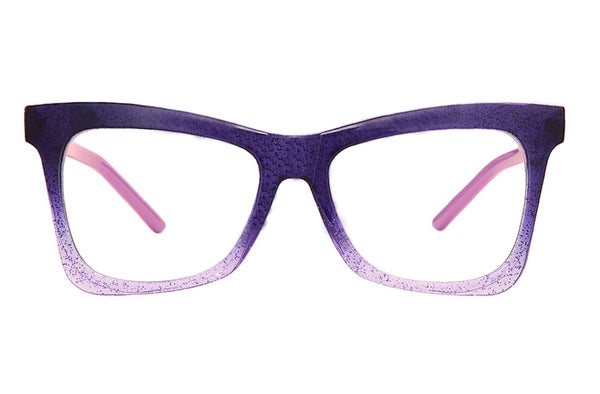 Glitzy | Square Glitter Blue Ligh Glasses