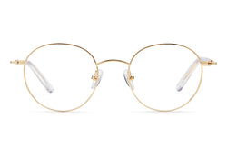 Jane | Round Glasses | Gold