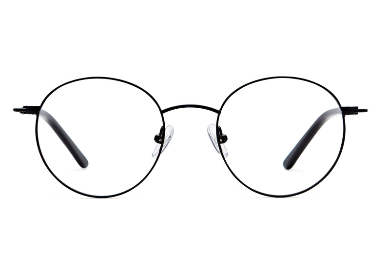 Jane | Round Glasses | Black