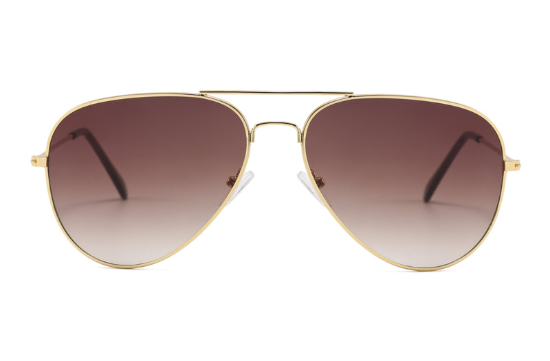 Miami Sunglasses | Aviator Sunglasses Optical King | Brown