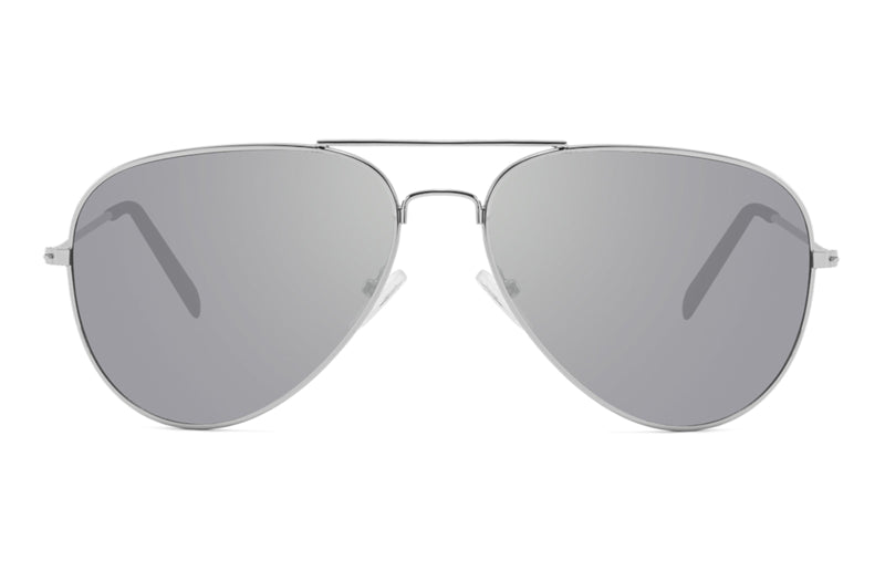 Miami Sunglasses | Aviator Sunglasses Optical King | Silver