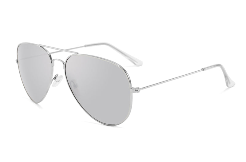 Miami Sunglasses | Aviator Sunglasses Optical King | Silver