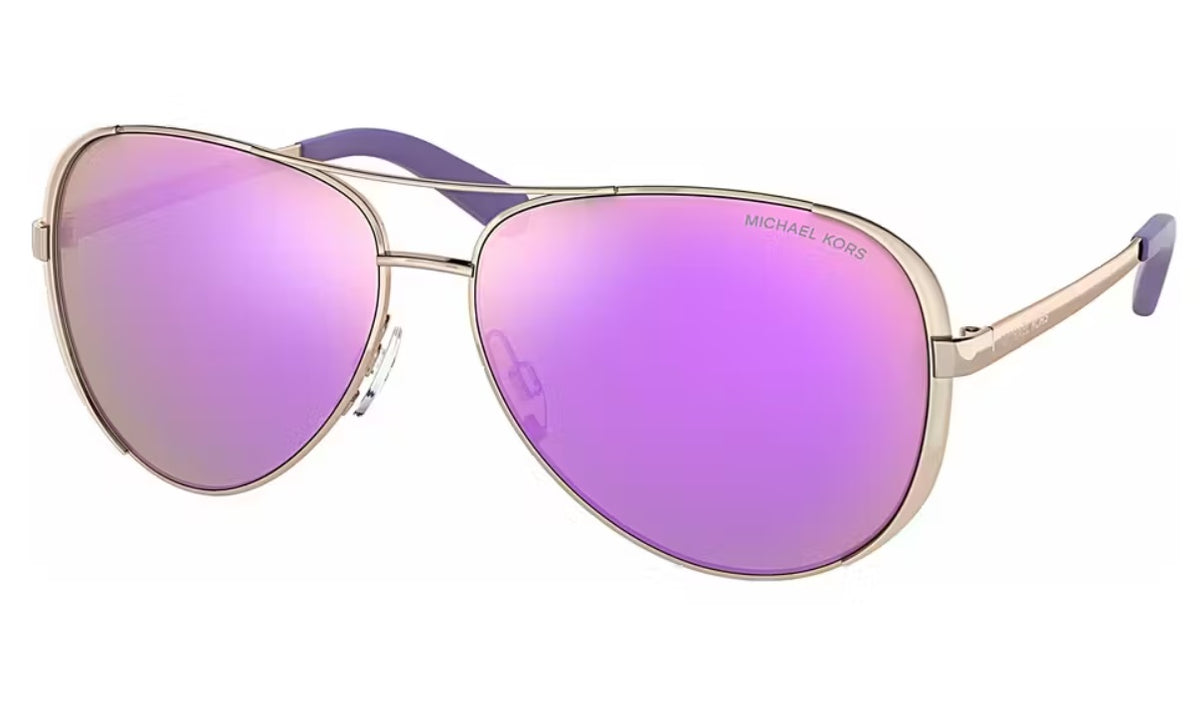 MICHAEL KORS newest Ladies CHELSEA Aviator Sunglasses