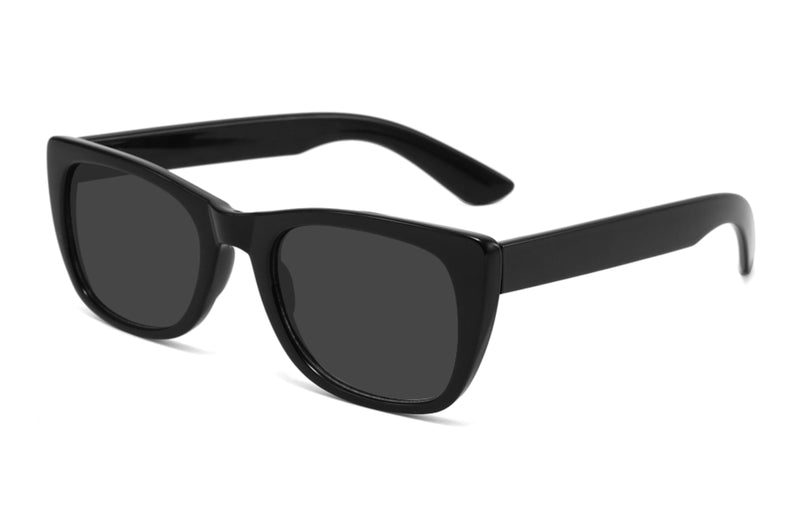 Nicole Sunglasses | Rectangle Sunglasses Optical King | Black