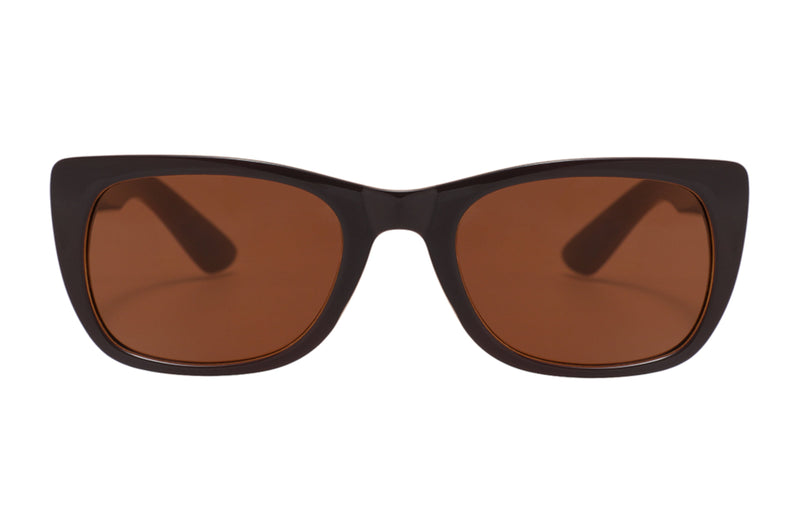 Nicole Sunglasses | Rectangle Sunglasses Optical King | Brown