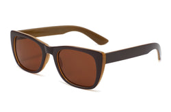 Nicole Sunglasses | Rectangle Sunglasses Optical King | Brown