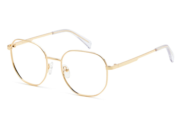 Plato | Octagon Premium Glasses | Gold