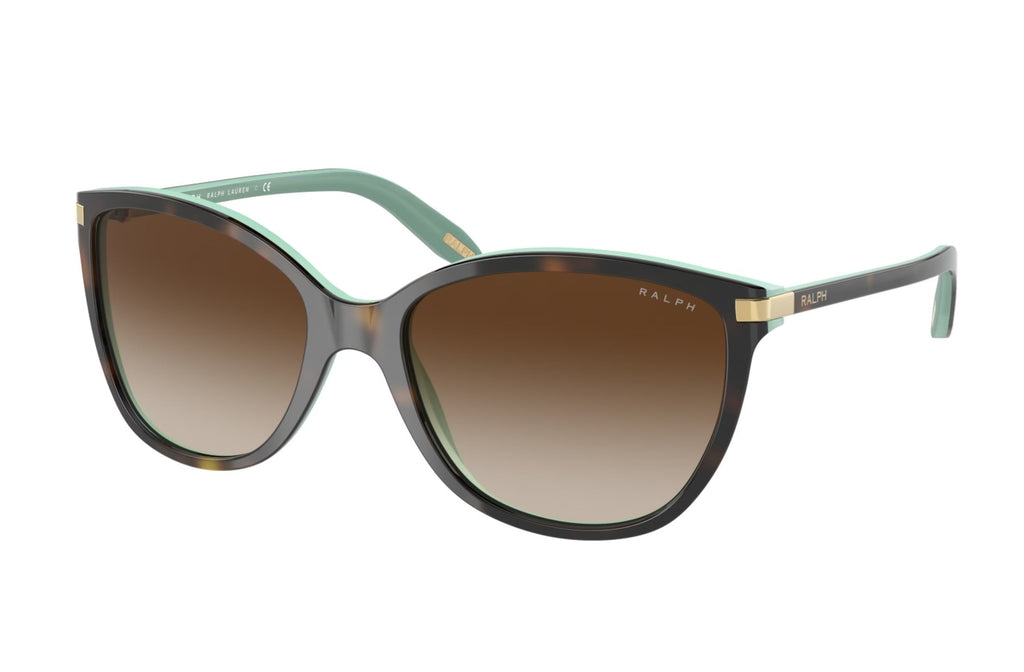 Ralph Lauren Green Gradient Cat-Eye Sunglasses RALPH Ralph Lauren Sunglasses - shiny light green/light  main image 4
