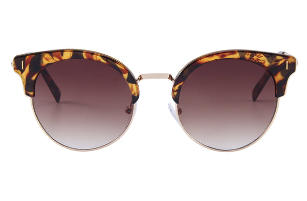 Samba Sunglasses | Browline Sunglasses Optical King | Tortoise