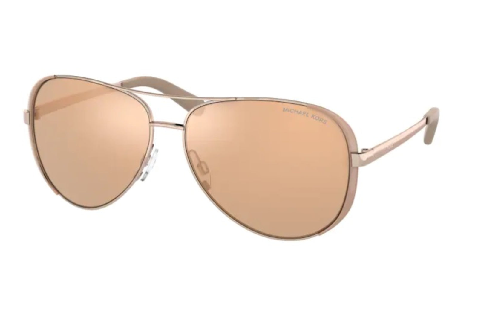 Michael kors rose gold aviators on sale