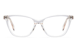 Roxy | Clear Cat Eye Glasses